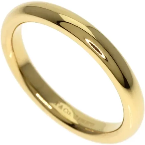 Pre-owned Gold rings , female, Sizes: ONE SIZE - Tiffany & Co. Pre-owned - Modalova