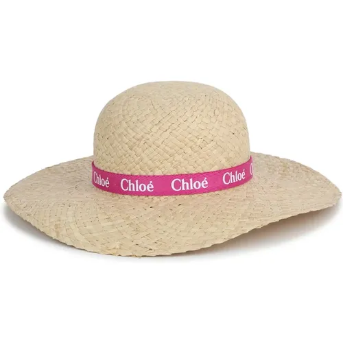 Chloè Hats , female, Sizes: 58 CM, 56 CM - Chloé - Modalova