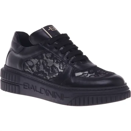 Sneaker in black lace Baldinini - Baldinini - Modalova