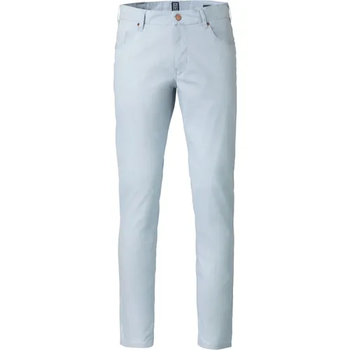 Slim-Fit Jeans mit Mikrostruktur , Herren, Größe: W32 L30 - Meyer - Modalova