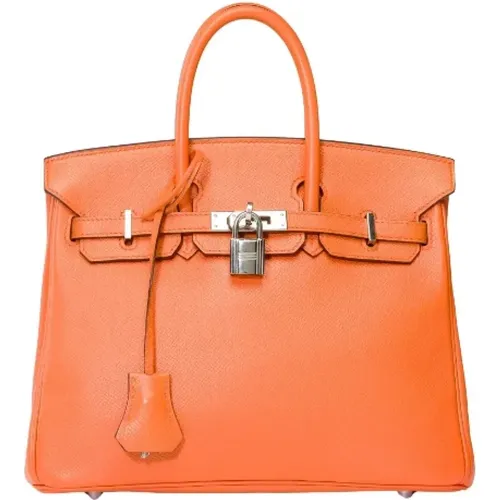 Pre-owned Leather handbags , female, Sizes: ONE SIZE - Hermès Vintage - Modalova