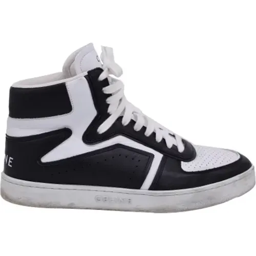 Pre-owned Leather sneakers , male, Sizes: 8 UK - Celine Vintage - Modalova