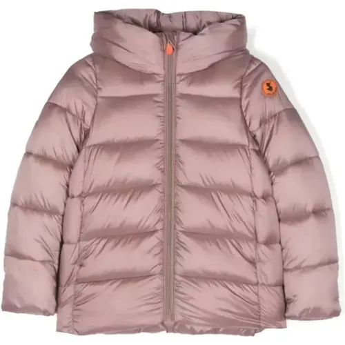 Kinder Steppjacke mit Logo - Save The Duck - Modalova