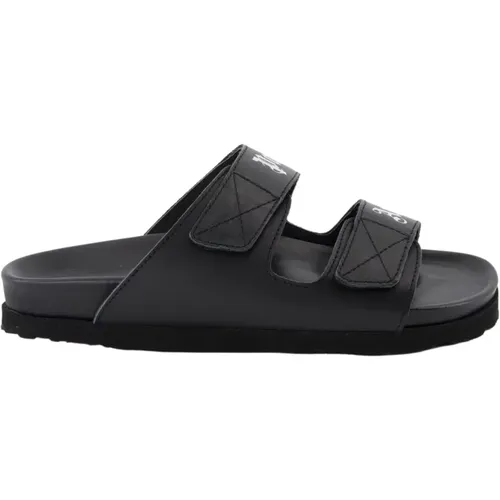 Double Strap Slides , female, Sizes: 3 UK, 2 UK - Palm Angels - Modalova