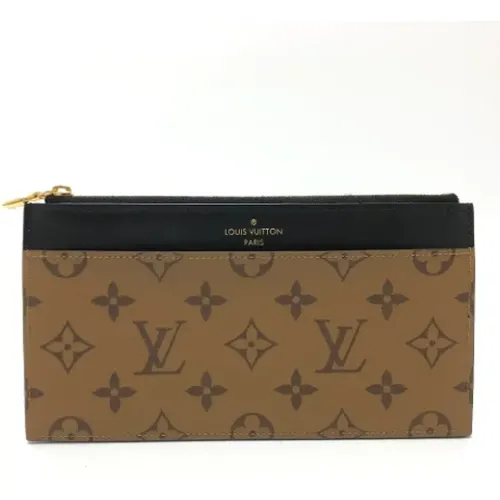 Pre-owned Canvas wallets , female, Sizes: ONE SIZE - Louis Vuitton Vintage - Modalova