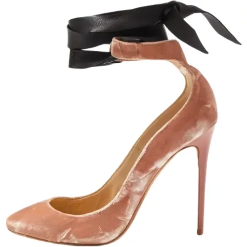 Pre-owned Velvet heels , female, Sizes: 5 UK - Jimmy Choo Pre-owned - Modalova