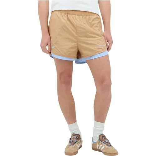 Doppellagige Leichte Webstoff-Shorts , Herren, Größe: XL - Adidas - Modalova