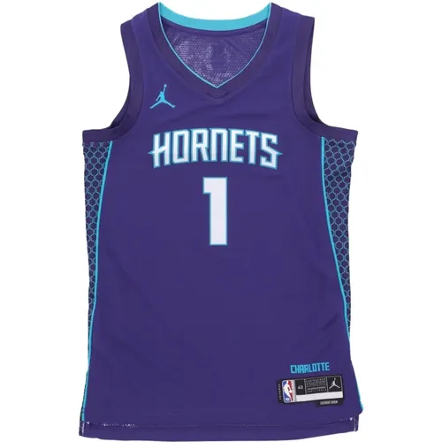 Charlotte Hornets Basketball Tank Top , Herren, Größe: L - Jordan - Modalova