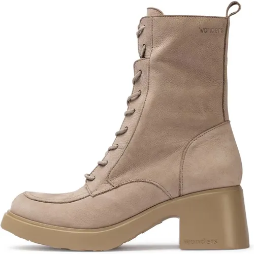 Botines EME Braun, Farbe: Taupe , Damen, Größe: 35 EU - Wonders - Modalova