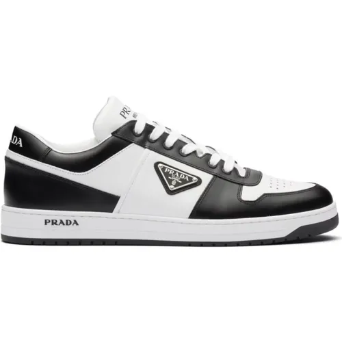 Sneakers Two-tone Logo Patch , male, Sizes: 7 UK - Prada - Modalova
