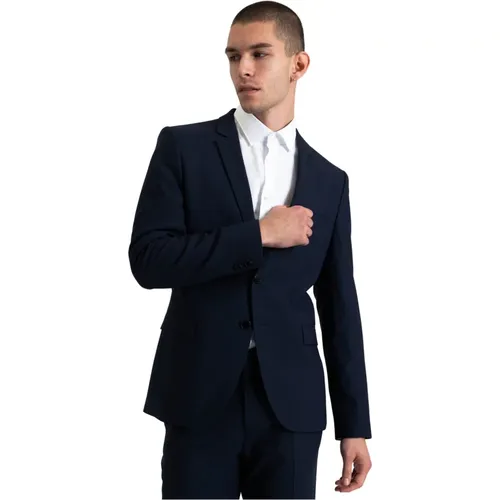 Eleganter Wollblazer , Herren, Größe: M - Hugo Boss - Modalova