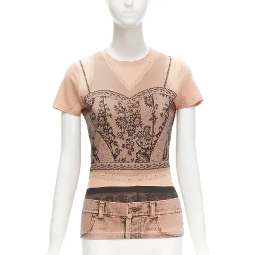 Pre-owned Cotton tops , female, Sizes: S - Dior Vintage - Modalova
