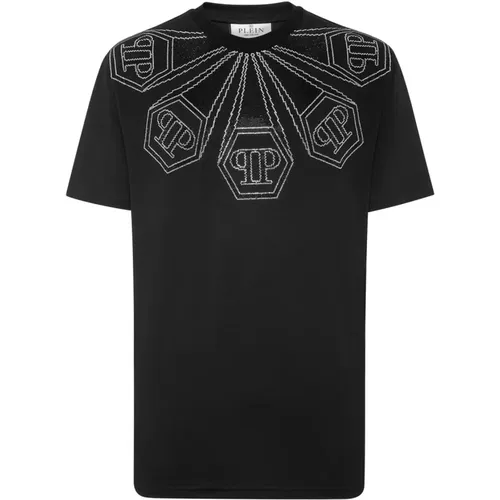 Unique Men's T-Shirt for Casual Style , male, Sizes: M, 2XL, XL, 3XL, L - Philipp Plein - Modalova