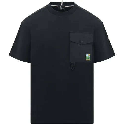 Grenoble Pocket T-Shirt, , male, Sizes: S - Moncler - Modalova