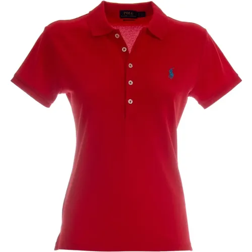 Slim-Fit Geknöpftes Logo-Shirt - Polo Ralph Lauren - Modalova