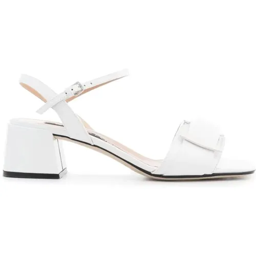 Elegant Flat Sandals , female, Sizes: 3 1/2 UK - Sergio Rossi - Modalova