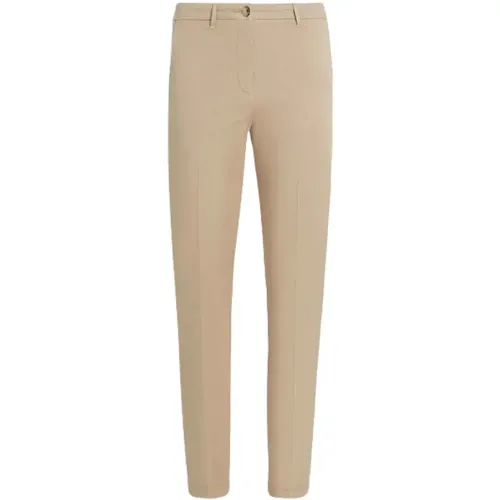 Slim Blend Chino Pant , Damen, Größe: M - Tommy Hilfiger - Modalova