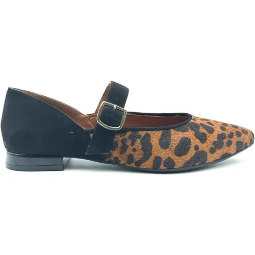 Leopardenmuster Flache Ballerinas - Gioseppo - Modalova