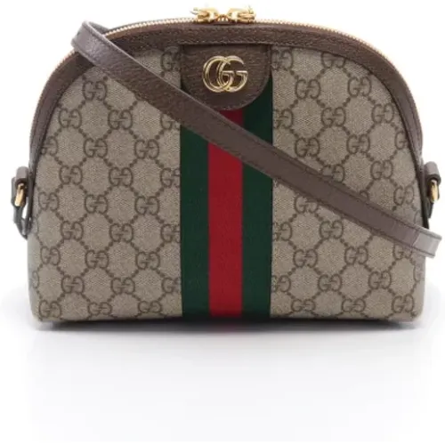 Pre-owned Leder schultertasche - Gucci Vintage - Modalova