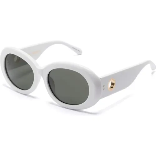 Lfl1462 C4 SUN Sunglasses , female, Sizes: 55 MM - Linda Farrow - Modalova