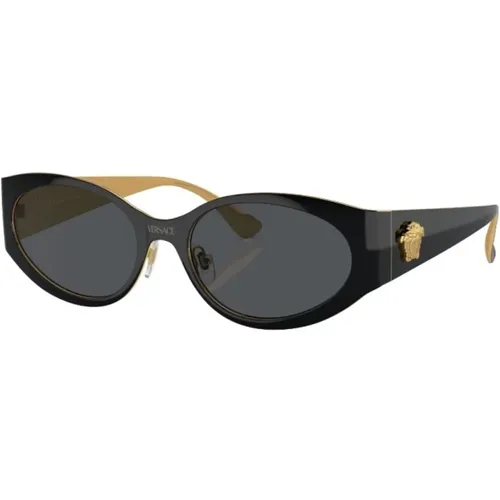 Ve2263 143387 Sunglasses , female, Sizes: 56 MM - Versace - Modalova
