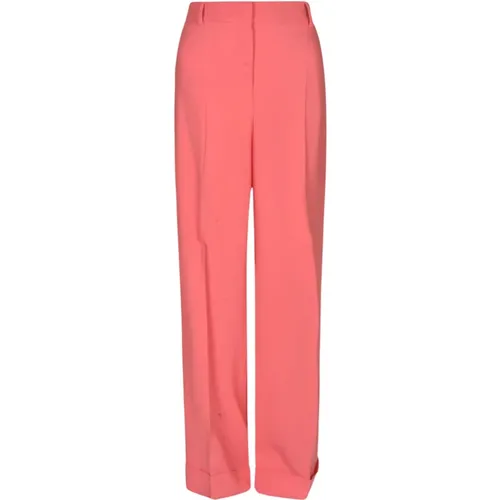 Stylish Women`sStraight Trousers , female, Sizes: XS - Moschino - Modalova