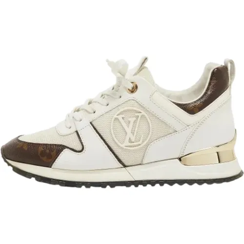 Pre-owned Canvas sneakers , female, Sizes: 3 UK - Louis Vuitton Vintage - Modalova