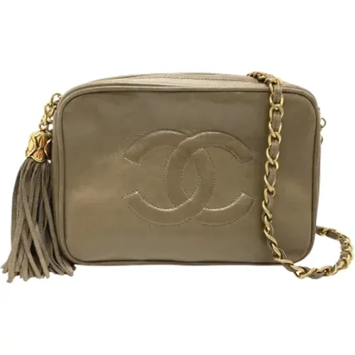 Pre-owned Leather chanel-bags , female, Sizes: ONE SIZE - Chanel Vintage - Modalova