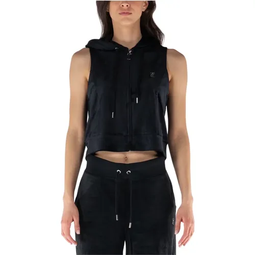 Gilly Sleeveless Jacket , female, Sizes: S, XL - Juicy Couture - Modalova
