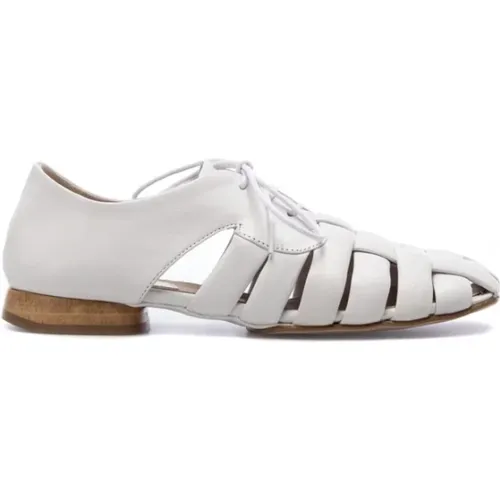 Damen Schuhe Sandalen E00020 Tokyo Gesso Leder Weiss , Damen, Größe: 36 EU - Ixos - Modalova