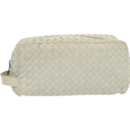 Pre-owned Leather clutches , female, Sizes: ONE SIZE - Bottega Veneta Vintage - Modalova