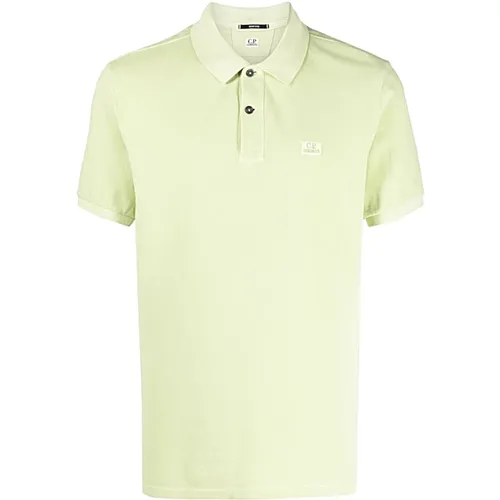 Klassisches Poloshirt in Verschiedenen Farben , Herren, Größe: M - C.P. Company - Modalova