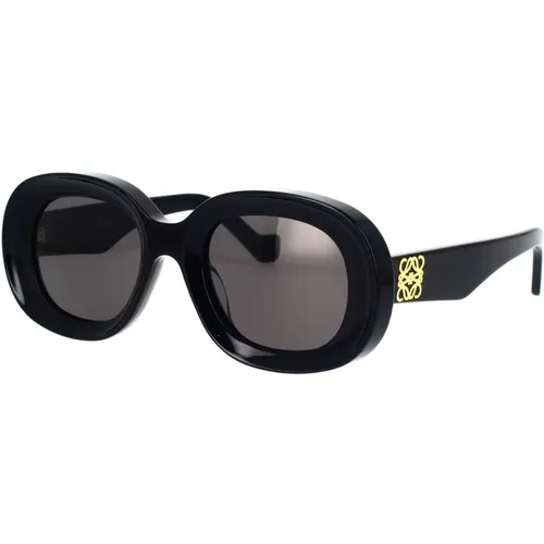 Chunky Anagram Sunglasses , female, Sizes: 49 MM - Loewe - Modalova