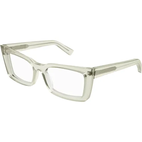 Transparent Eyewear Frames SL 554 , unisex, Sizes: 54 MM - Saint Laurent - Modalova