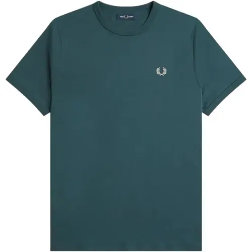 Ringer T-shirt , male, Sizes: 3XL, M, XL, L - Fred Perry - Modalova