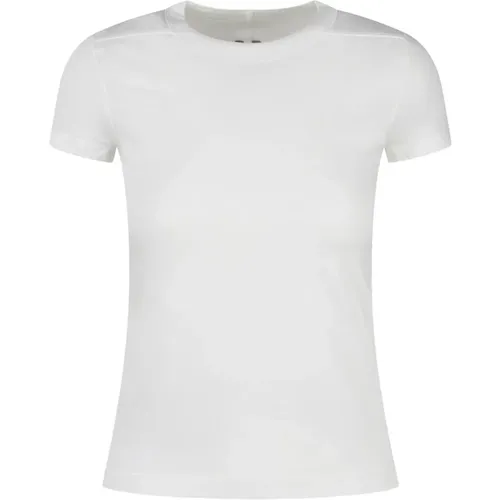 Cropped Level T-Shirt , Damen, Größe: XS - Rick Owens - Modalova