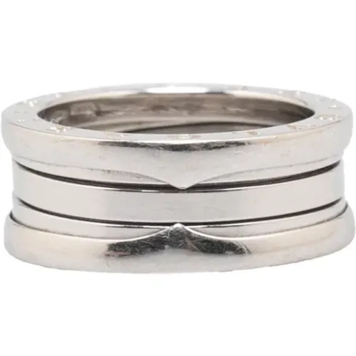 Pre-owned White Gold rings , female, Sizes: ONE SIZE - Bvlgari Vintage - Modalova