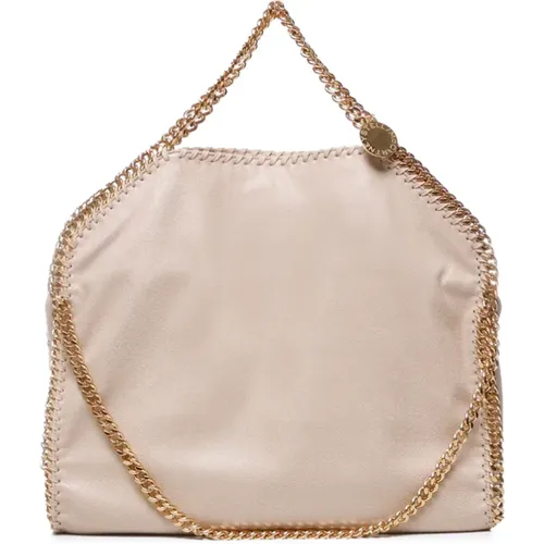 Falabella Tote Bag in Cream , female, Sizes: ONE SIZE - Stella Mccartney - Modalova