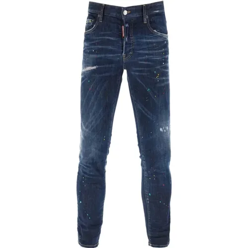 Slim Fit Jeans , male, Sizes: 3XL, XS, 2XS, S - Dsquared2 - Modalova