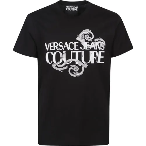 T-Shirts , Herren, Größe: 3XL - Versace Jeans Couture - Modalova