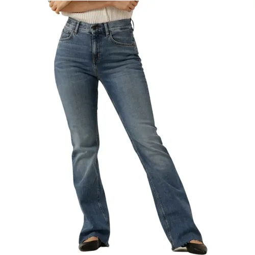 Flared Jeans FAR , Damen, Größe: W30 L34 - drykorn - Modalova