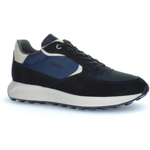 Men's Casual Sneakers , male, Sizes: 7 UK, 5 UK, 6 UK, 8 UK, 10 UK, 11 UK, 9 UK - Harmont & Blaine - Modalova