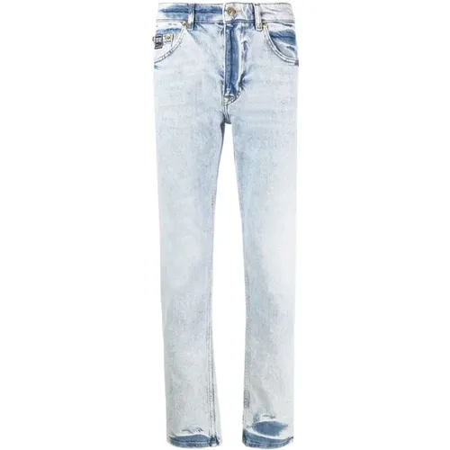 Indigo 5 Tasche Jeans , Herren, Größe: W34 - Versace Jeans Couture - Modalova