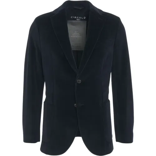 Blazer Aw24 Mens Fashion , male, Sizes: M, L - Circolo 1901 - Modalova