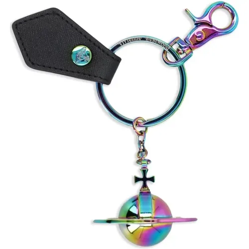 Signature Orb Keychain Multicolour Iridescent , female, Sizes: ONE SIZE - Vivienne Westwood - Modalova