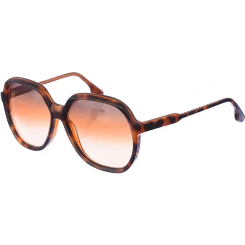 Butterfly Style Sunglasses with Acetate Frame , female, Sizes: ONE SIZE - Victoria Beckham - Modalova