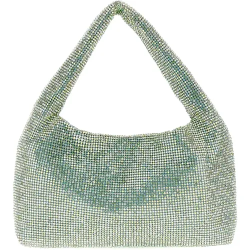 Shoulder Bags,Grüne Strass Mini-Handtasche - Kara - Modalova