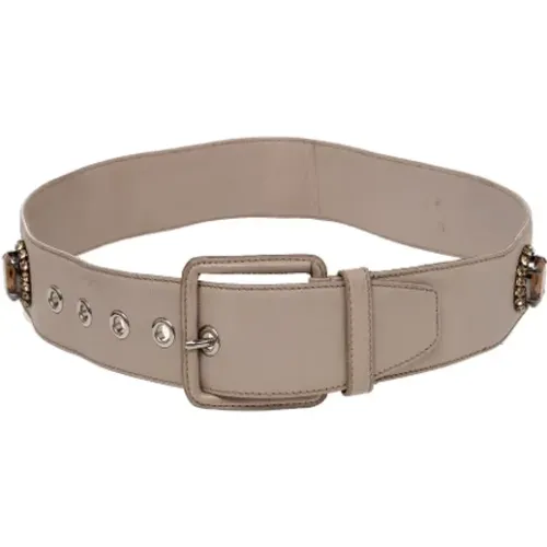 Pre-owned Leather belts , unisex, Sizes: ONE SIZE - Miu Miu Pre-owned - Modalova