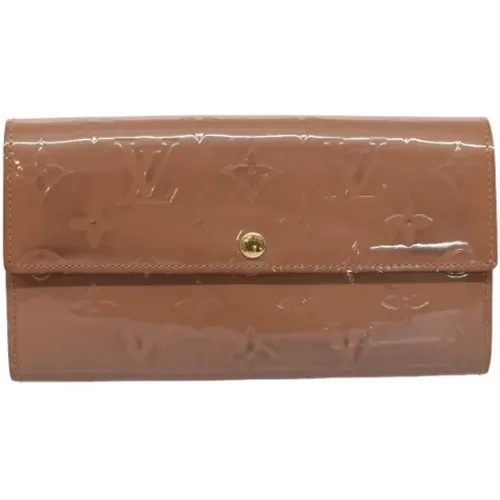 Pre-owned Leather wallets , female, Sizes: ONE SIZE - Louis Vuitton Vintage - Modalova