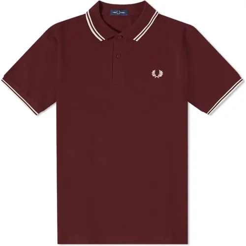 Slim Fit Twin Tipped Polo - Contemporary Style , male, Sizes: S, 2XL, 3XL, L, M, XL - Fred Perry - Modalova